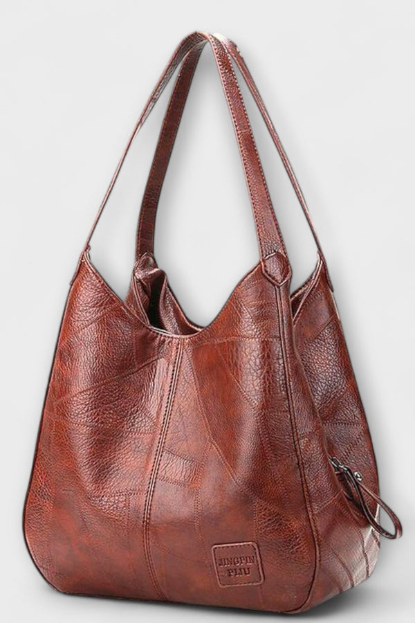 Cécile. - Vintage-Ledertasche