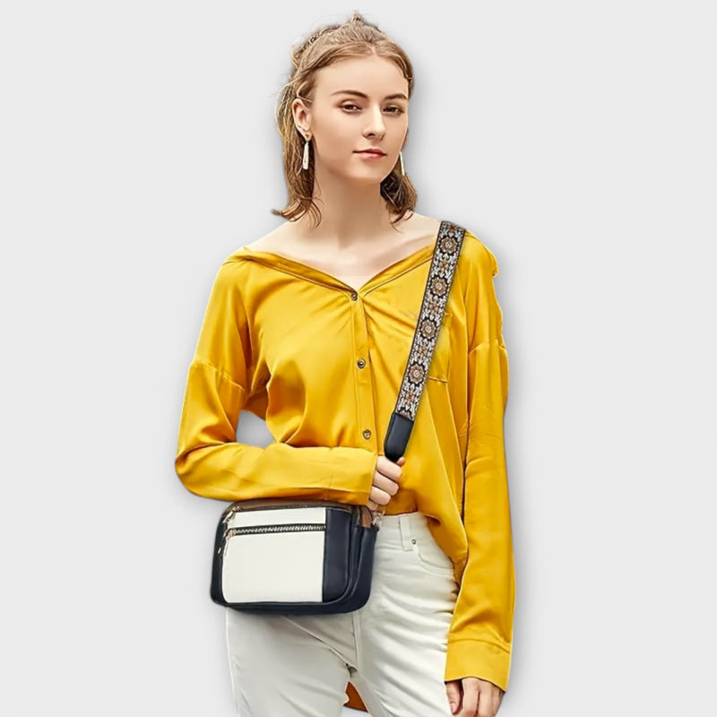 Cécile. - Crossbody Tasche aus veganem Leder