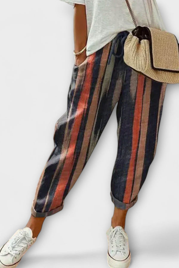 Burga - Gemütliche Baumwoll-Leinen-Hose