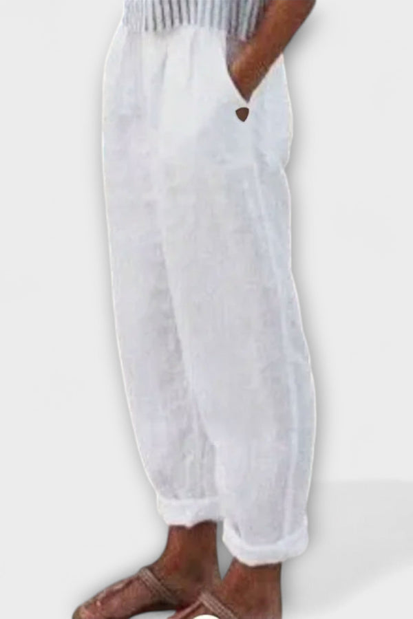 Clara - Hosen mit weichem Bund und Seitentaschen