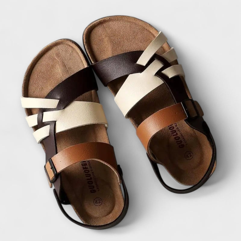 Christina - Leder Sandalen