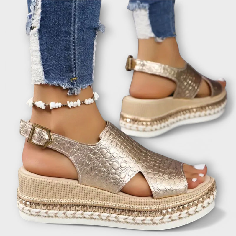 Orthopädische Damen-Sommersandalen