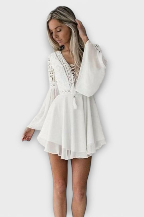 Skadi - Kurzes Boho-Kleid