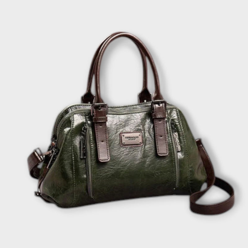Cécile. - Elegante Vintage-Schultertasche