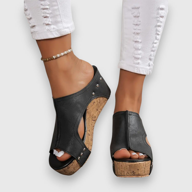 Vicky – Keilabsatz Sandalen