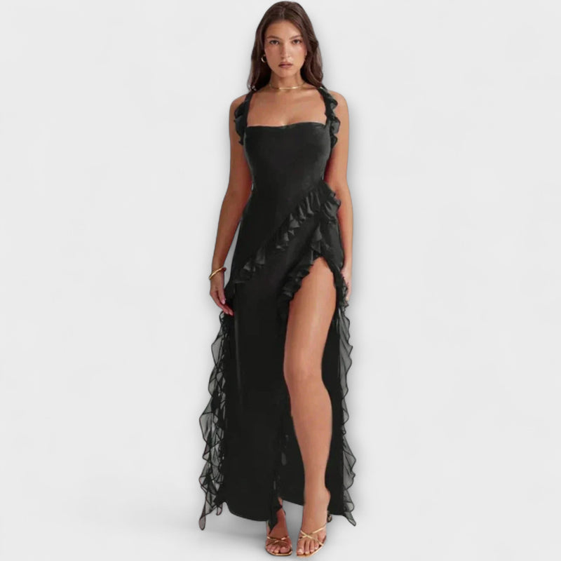 Lara - Maxikleid mit Seitenschlitz