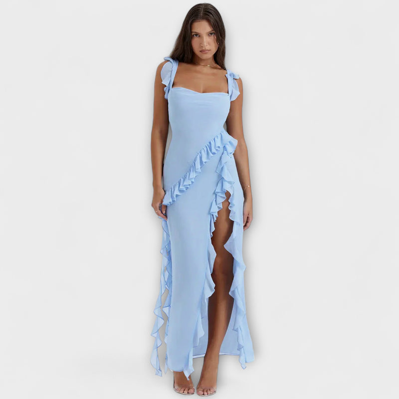 Lara - Maxikleid mit Seitenschlitz